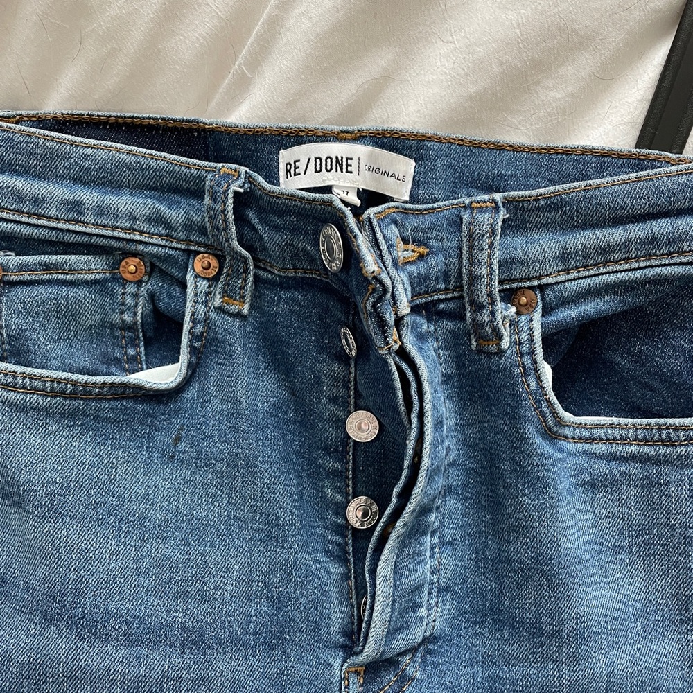Re done skinny jeans *stretchy*